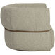 Davisville Santa Cruz Cappuccino Swivel Armchair